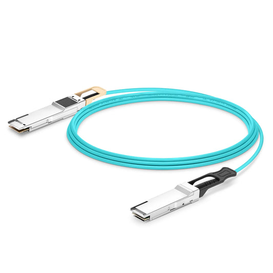 20m (66ft) Cisco Compatible 400G QSFP112 4 x 100G PAM4 to 400G QSFP-DD 8 x 50G PAM4 Active Optical Cable