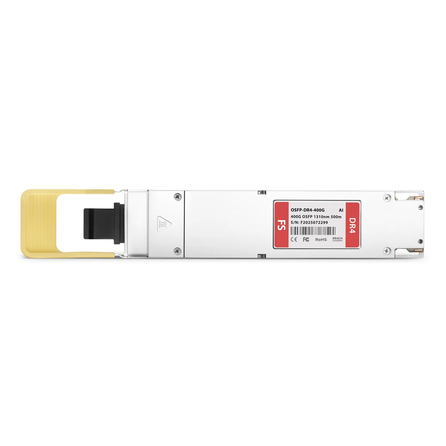Arista Networks OSFP-400G-DR4 Compatible 400GBASE-DR4 OSFP Finned Top 8 x 50G PAM4 1310nm 500m DOM MPO-12/APC SMF Optical Transceiver Module, Breakout to 4 x 100G-DR