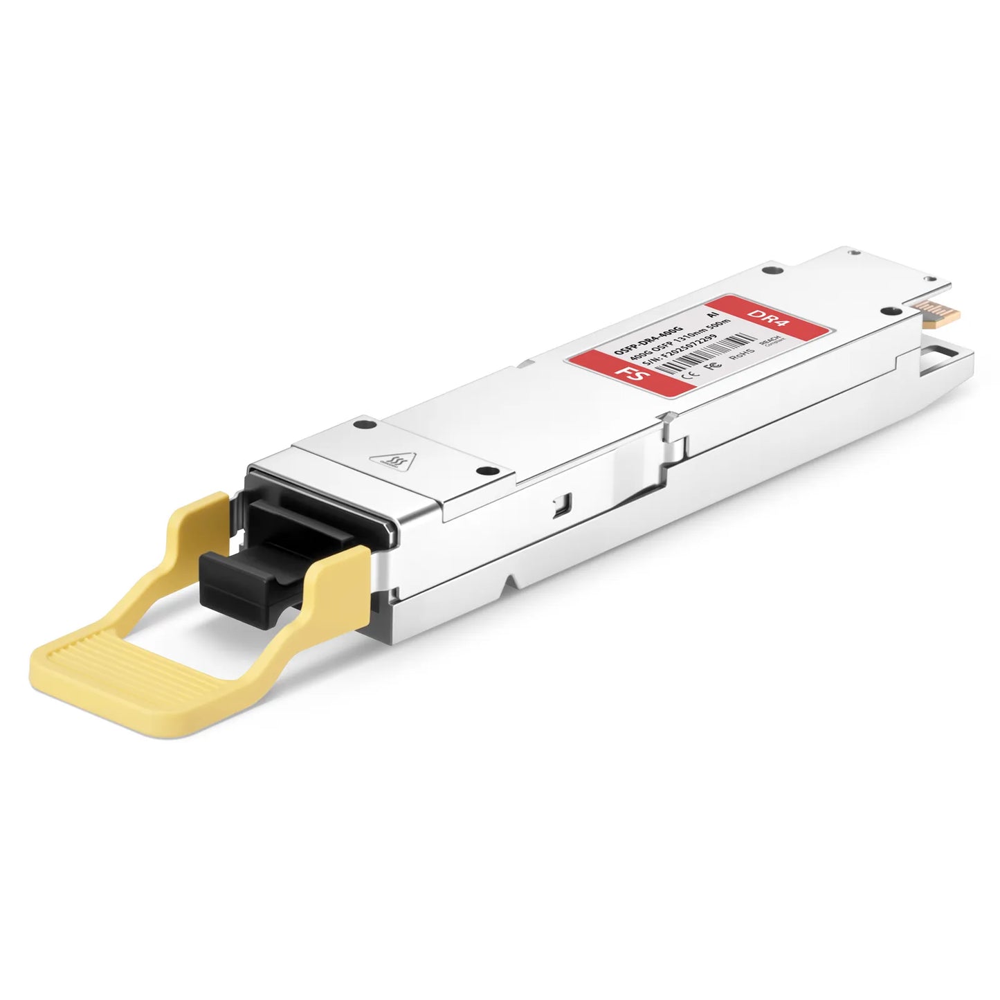 Arista Networks OSFP-400G-DR4 Compatible 400GBASE-DR4 OSFP Finned Top 8 x 50G PAM4 1310nm 500m DOM MPO-12/APC SMF Optical Transceiver Module, Breakout to 4 x 100G-DR
