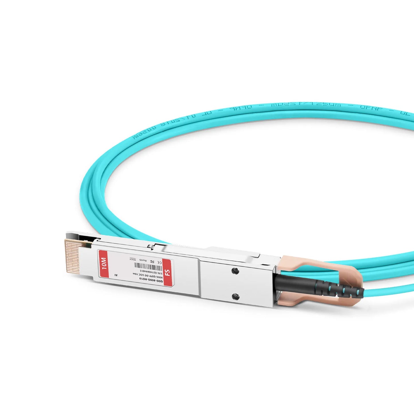 10m (33ft) Arista Networks A-D800-D800-10M Compatible 800G QSFP-DD 8 x 100G PAM4 Active Optical Cable