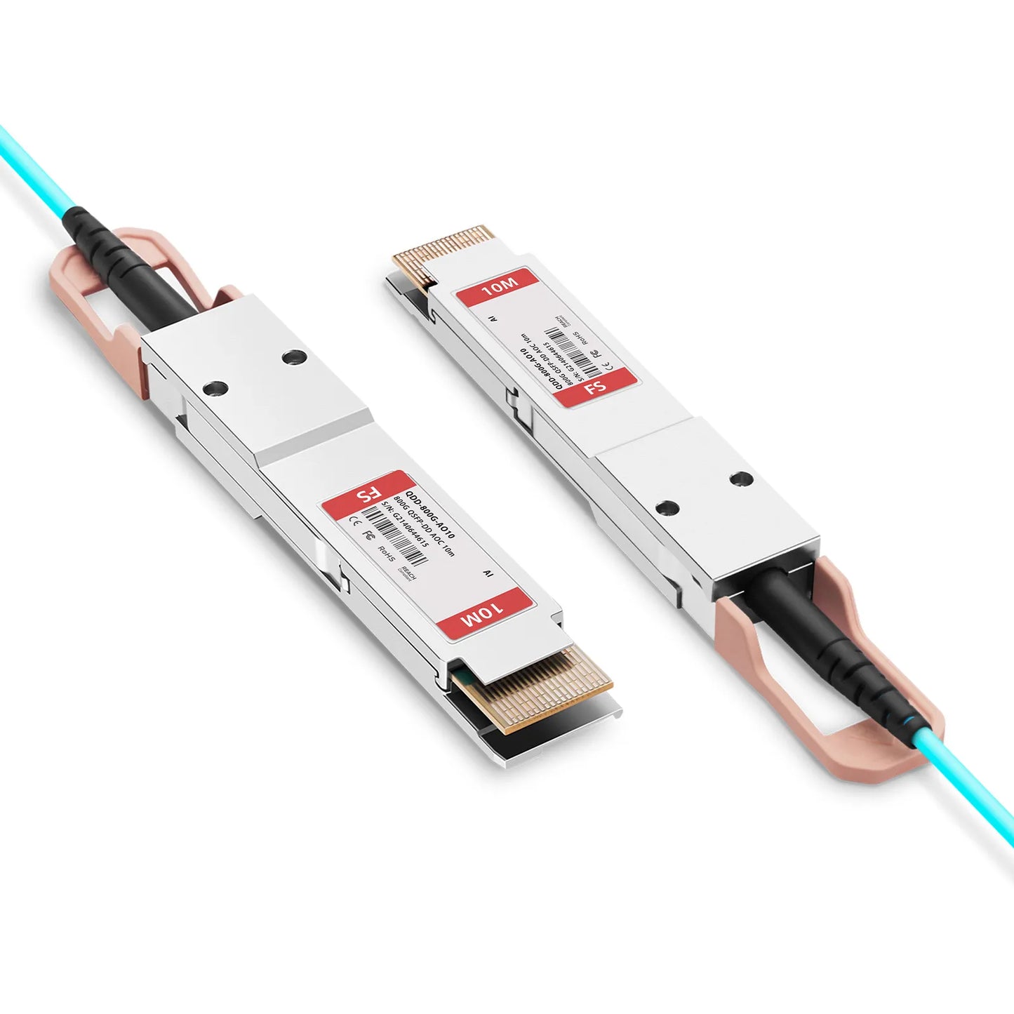 10m (33ft) Arista Networks A-D800-D800-10M Compatible 800G QSFP-DD 8 x 100G PAM4 Active Optical Cable