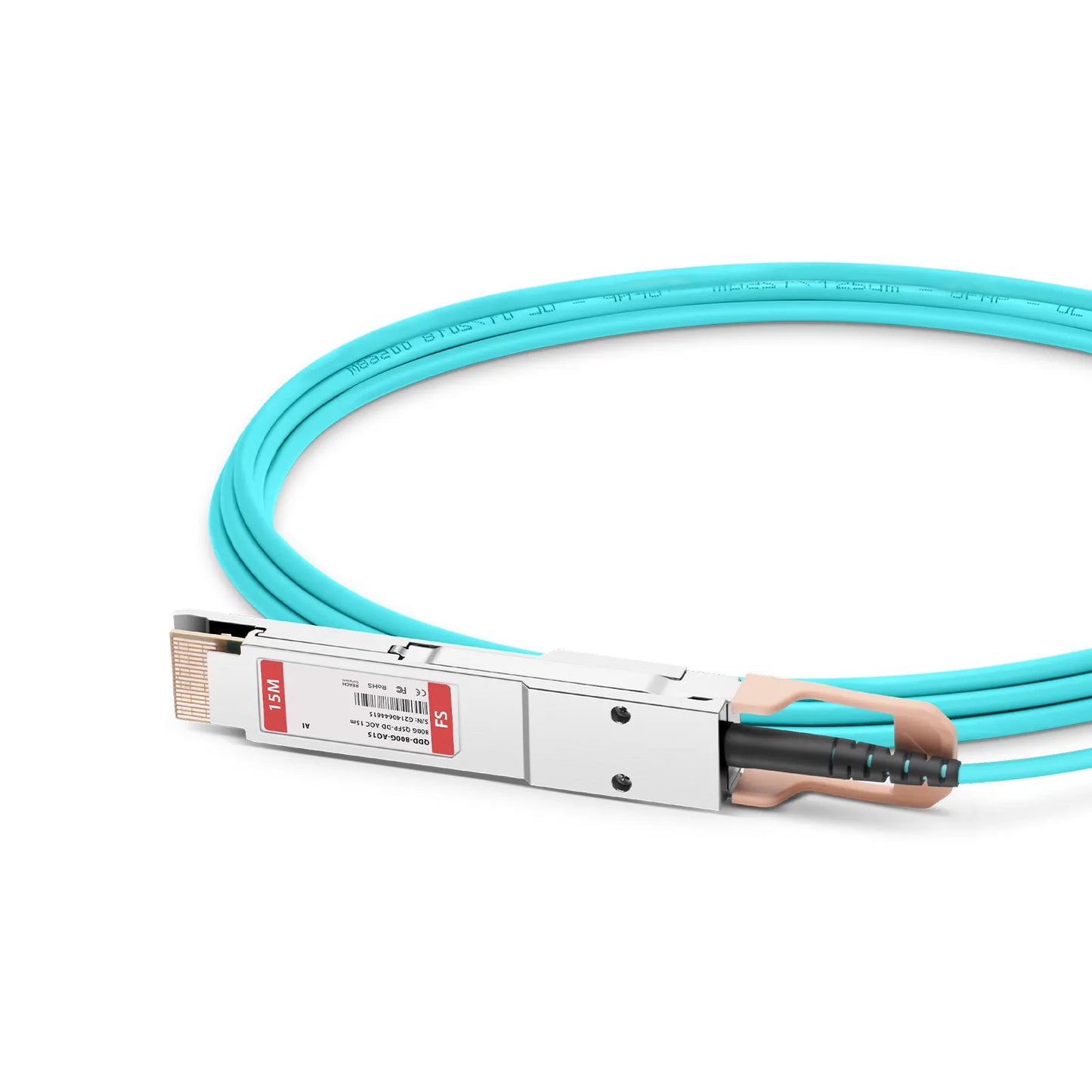 15m (49ft) Arista Networks A-D800-D800-15M Compatible 800G QSFP-DD 8 x 100G PAM4 Active Optical Cable