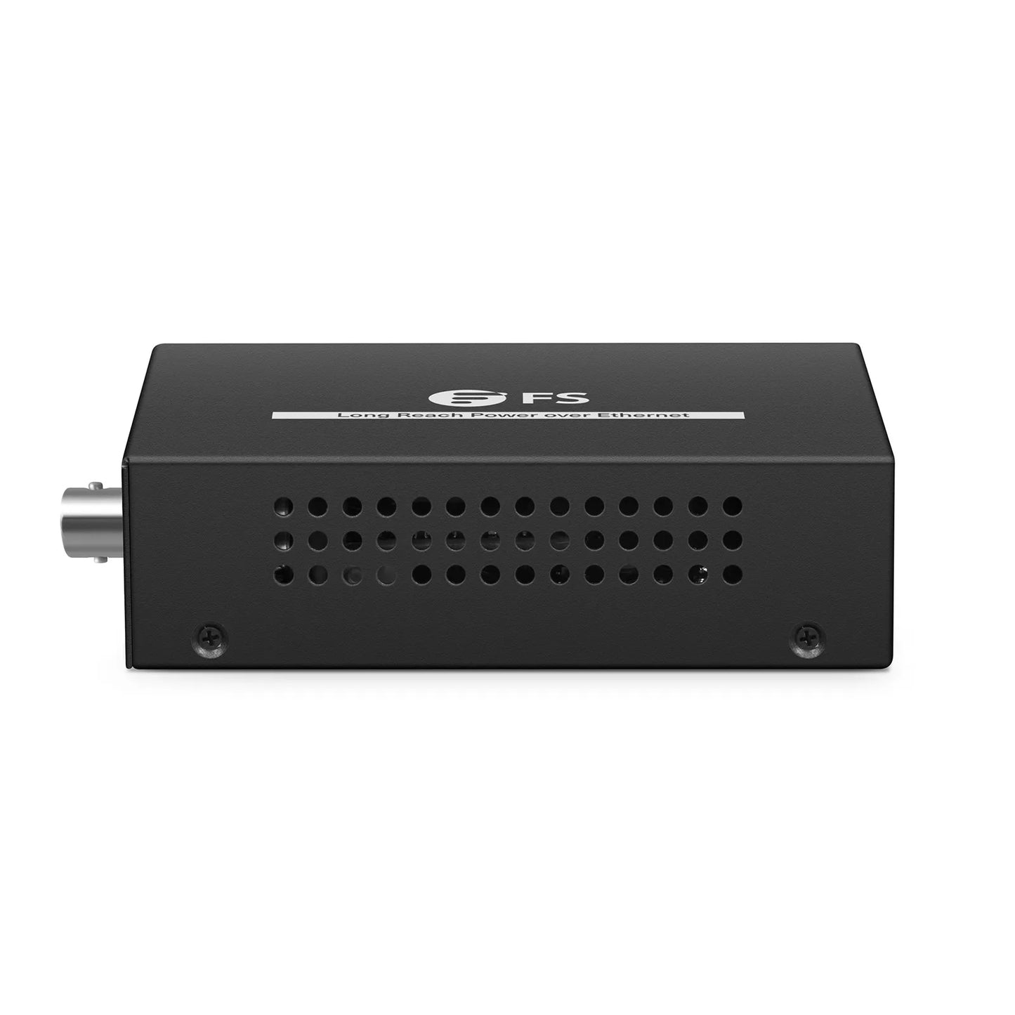 IES1100W-2PD, 1-Port 10/100M Fast Ethernet Long Reach PoE over Coaxial Injector, 1 x PoE+ Input to 1 x BNC Female Output, -20 to 70°C Operating Temperature