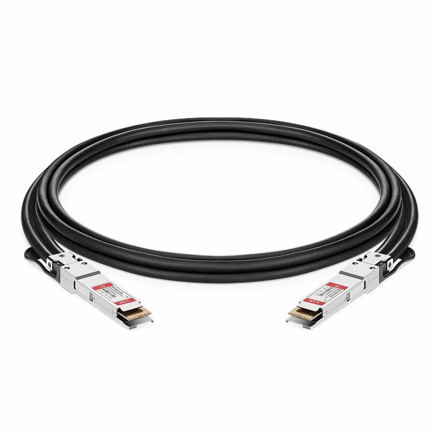 0.5m (2ft) Juniper Networks QDD-800G-DAC-0.5M Compatible 800G QSFP-DD 8 x 100G PAM4 Passive Direct Attach Copper Twinax Cable
