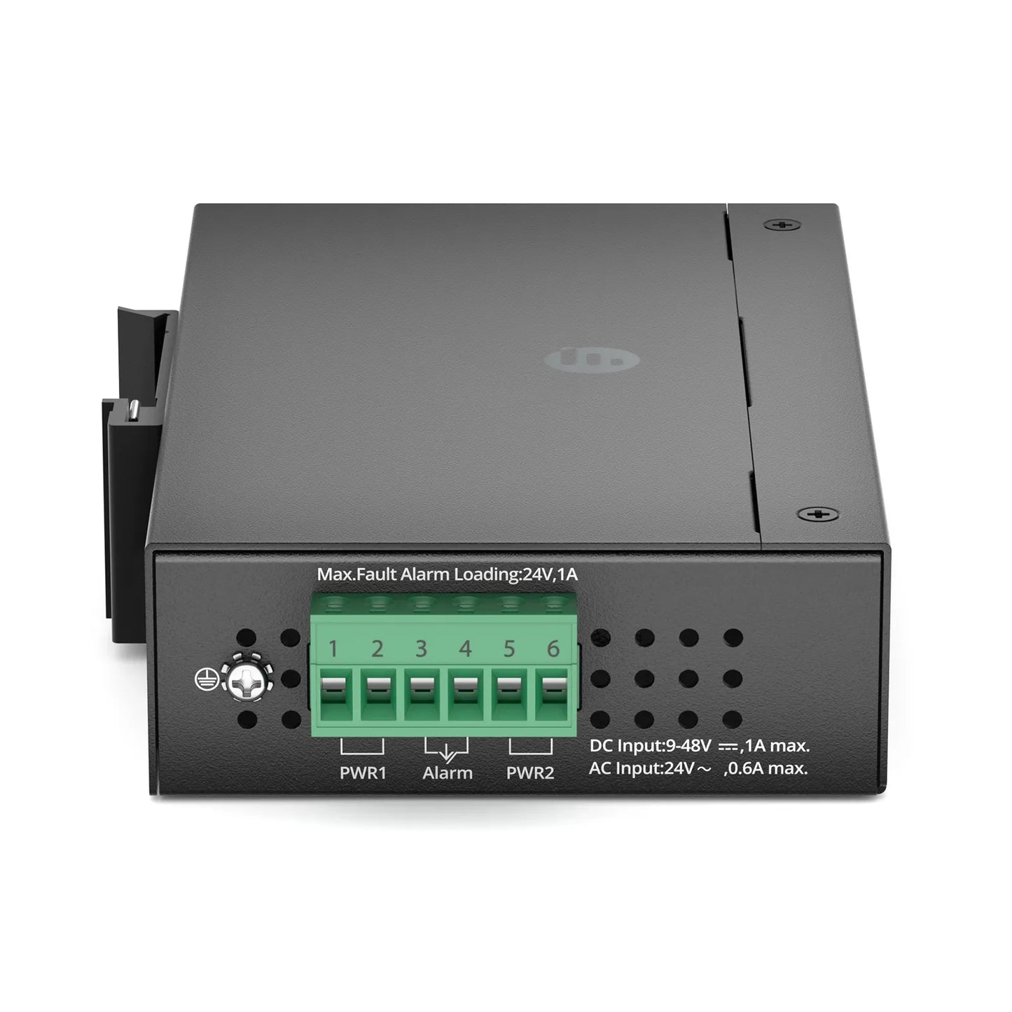 Industrial Managed 1x 10/100/1000Base-T RJ45 to 1x 100/1000/2500Base-X SFP Gigabit Ethernet Media Converter