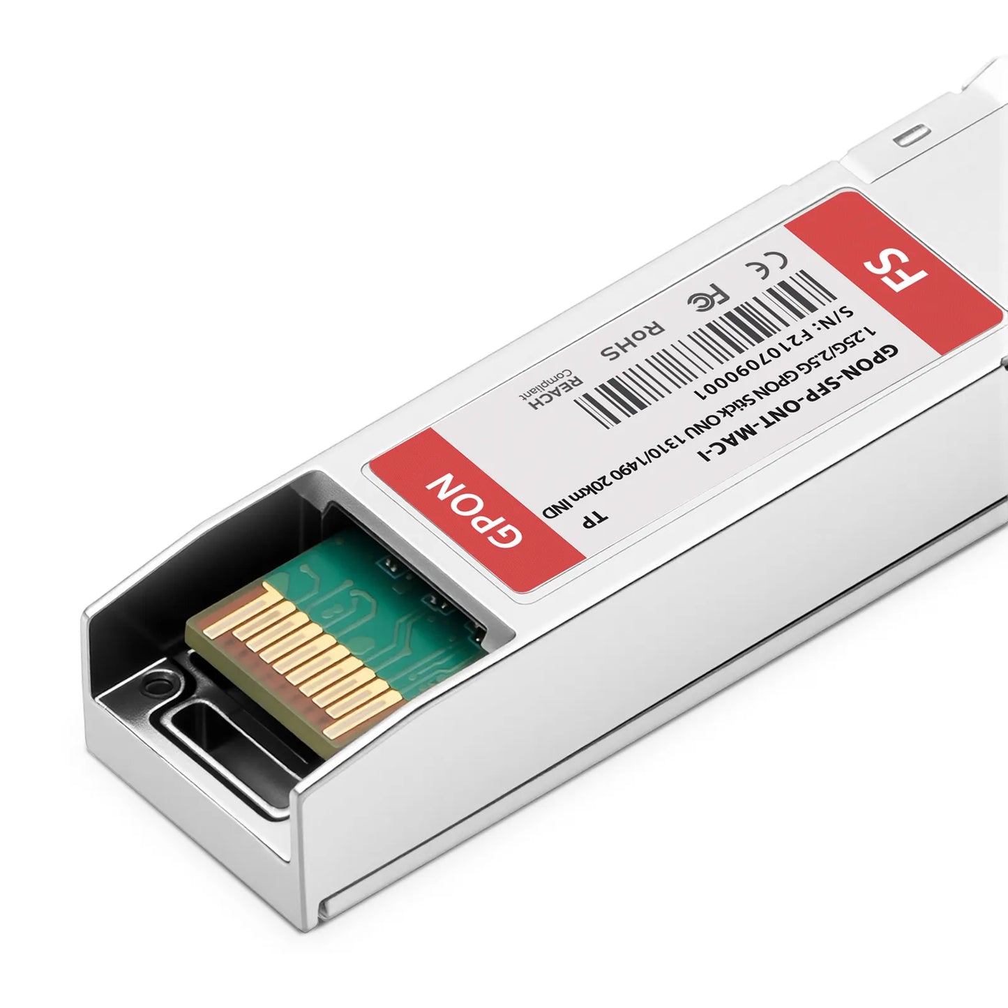 TP-LINK Compatible GPON ONU Stick with MAC and Web Interface SFP SFP 1310nm-TX/1490nm-RX 1.244G-TX/2.488G-RX Class B+ 20km DOM Simplex SC/APC SMF Optical Transceiver Module (Industrial)