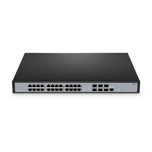 S3260-24M, 24-Port Ethernet L2+ Switch, 24 x 100M/1G/2.5GBase-T/Multi-Gigabit, with 6 x 10Gb SFP+ Uplinks, Stackable Switch
