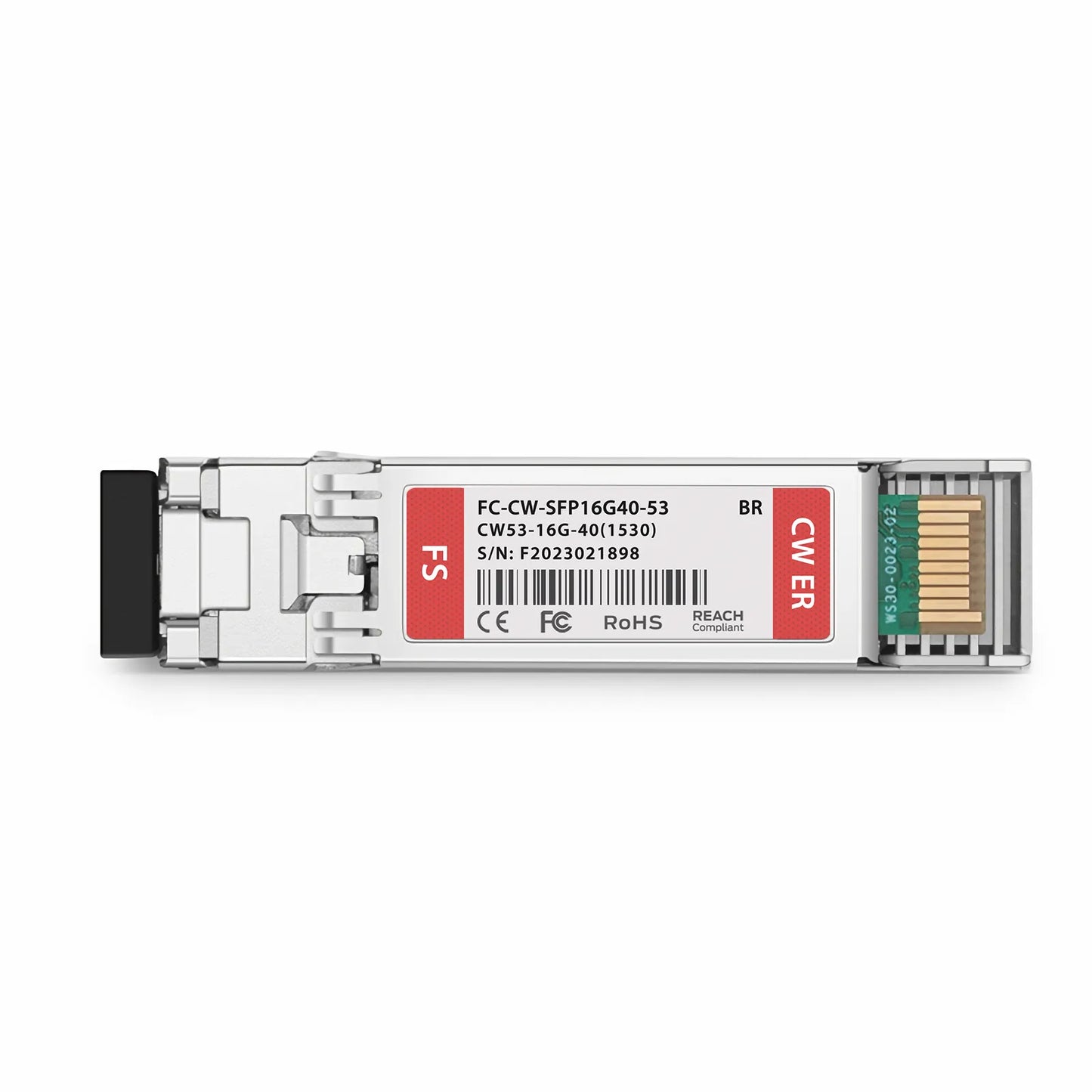 Brocade Compatible SFP+ 16G Fibre Channel CWDM 1530nm 40km DOM Duplex LC/UPC SMF Optical Transceiver Module