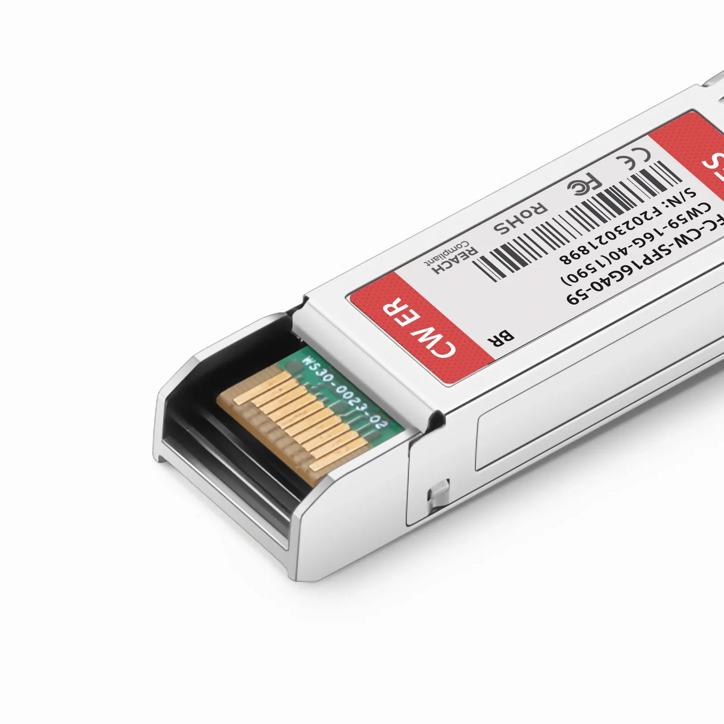Brocade Compatible SFP+ 16G Fibre Channel CWDM 1590nm 40km DOM Duplex LC/UPC SMF Optical Transceiver Module