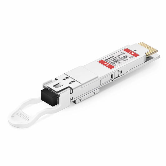 Ciena 180-3530-900 Compatible QSFP-DD DCO 400G DWDM Tunable Coherent ≤120km DOM Duplex LC/UPC SMF Optical Transceiver Module for Transmission