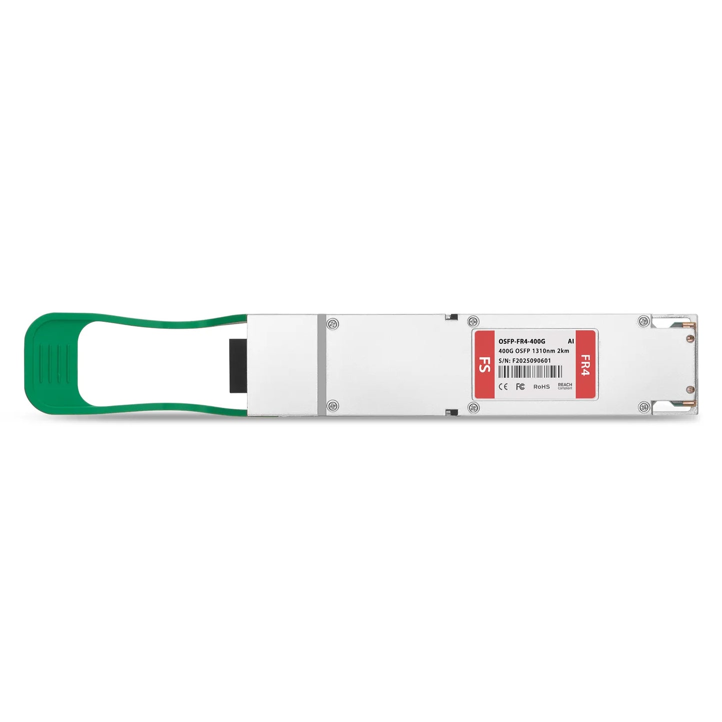 Arista Networks OSFP-400G-FR4 Compatible 400GBASE-FR4 OSFP Finned Top 8 x 50G PAM4 1310nm 2km DOM Duplex LC/UPC SMF Optical Transceiver Module