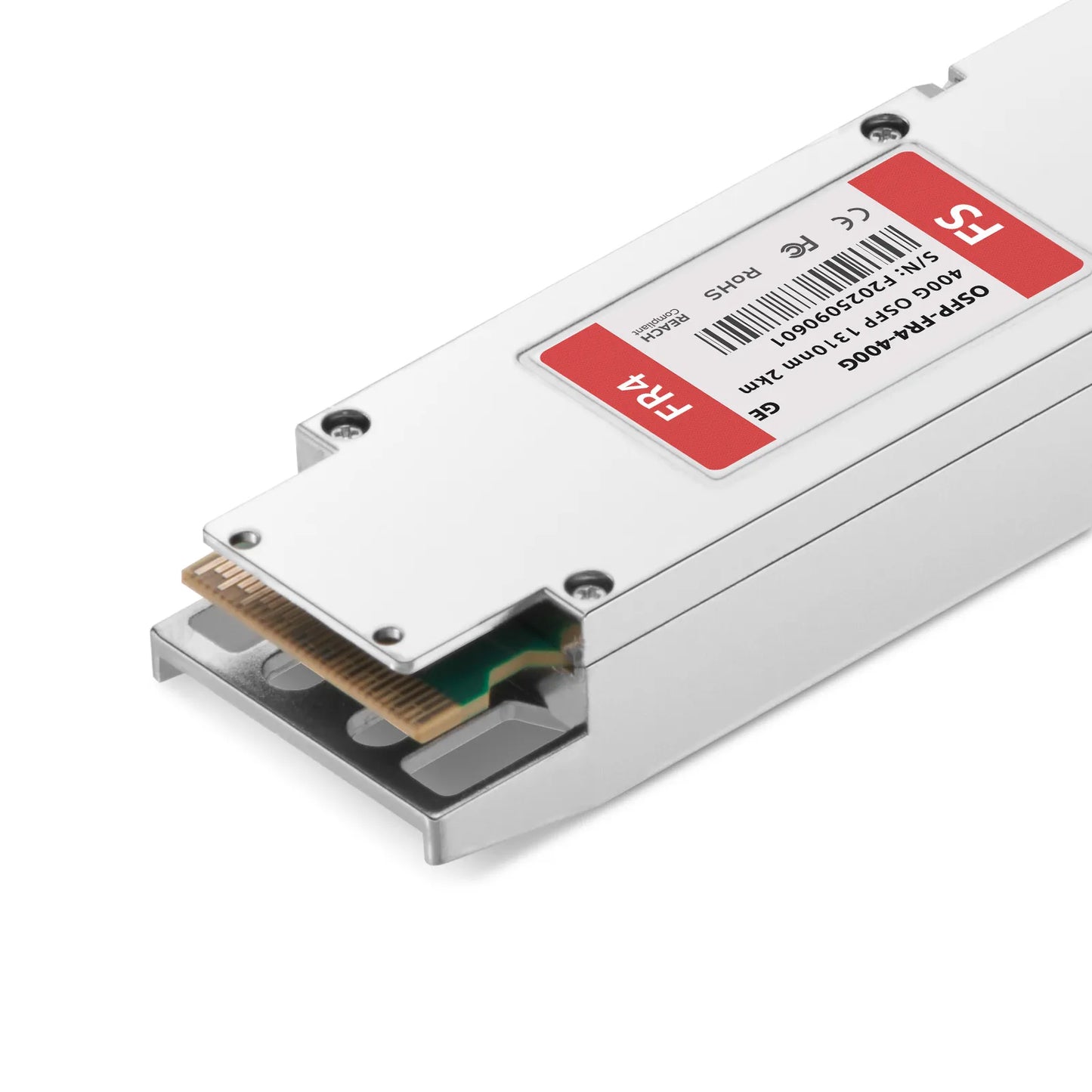 Generic Compatible 400GBASE-FR4 OSFP Finned Top 8 x 50G PAM4 1310nm 2km DOM Duplex LC/UPC SMF Optical Transceiver Module