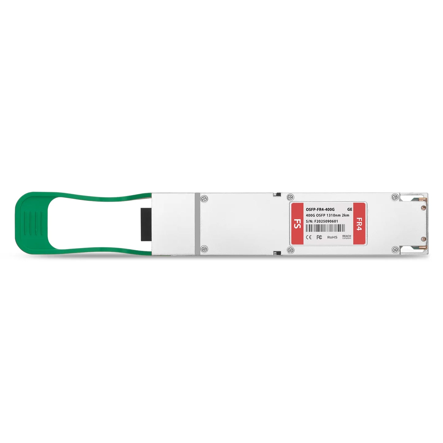 Generic Compatible 400GBASE-FR4 OSFP Finned Top 8 x 50G PAM4 1310nm 2km DOM Duplex LC/UPC SMF Optical Transceiver Module