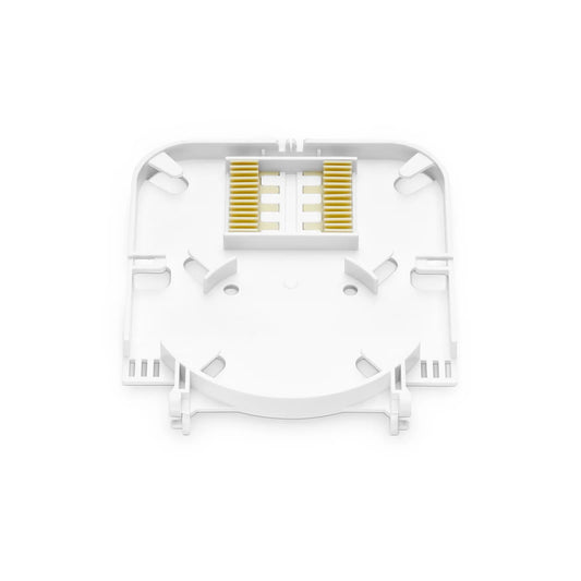 12 Fibers Fusion Splice Tray, ABS Plastic, 0.39''x4.33''x5.12'', Suitable for FS-S010-1O4R-6-12F