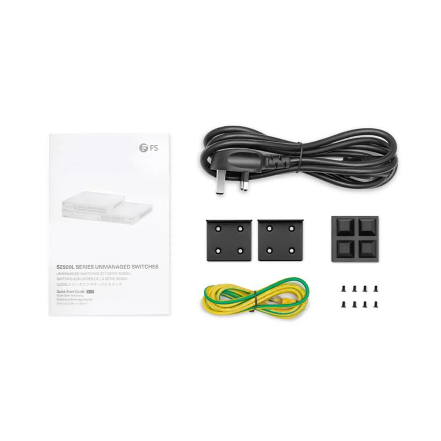 S2500L-18T2F-P, 18-Port Gigabit Ethernet L2 Unmanaged PoE+ Switch, 16 x PoE+ Ports@240W, 2 x 1Gb RJ45, with 2 x 1Gb SFP Uplinks, Desktop/Rackmount