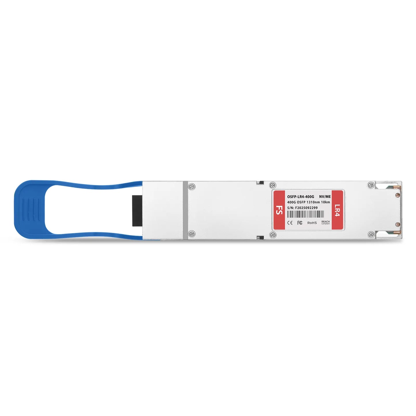 NVIDIA/Mellanox Compatible 400GBASE-LR4 OSFP Finned Top 8 x 50G PAM4 1310nm 10km DOM Duplex LC/UPC SMF Optical Transceiver Module