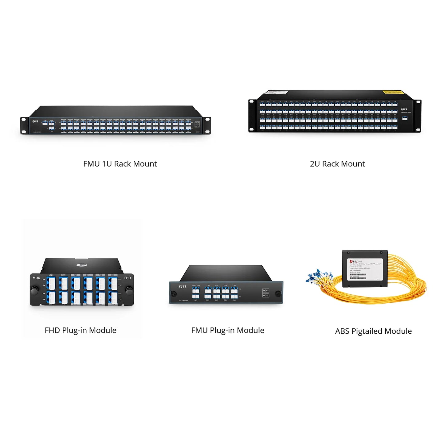 Customized Dual and Single Fiber DWDM Mux Demux