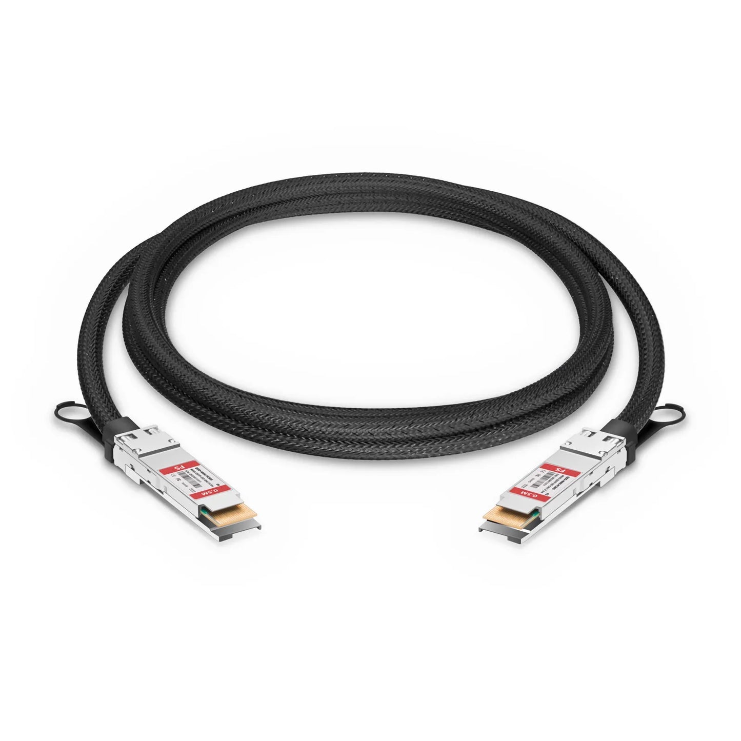 0.5m (2ft) 400G QSFP-DD 8 x 50G PAM4 Passive Direct Attach Copper Twinax Cable for FS Switches