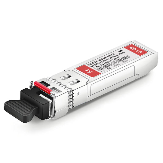 Brocade Compatible SFP+ 8GBASE-BX-D Fibre Channel BiDi 1330nm-TX/1270nm-RX 10km DOM Simplex LC/UPC SMF Optical Transceiver Module