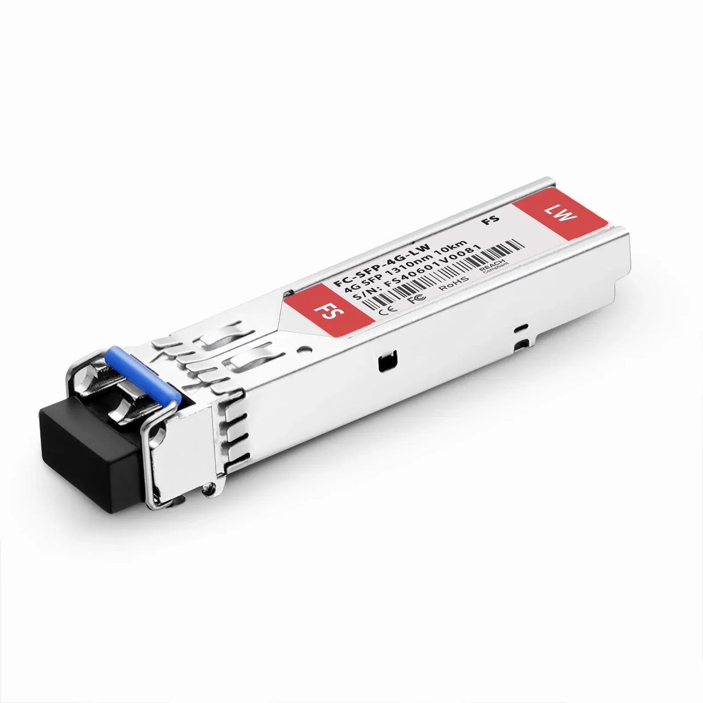 4G SFP Fibre Channel 1310nm 10km DOM Duplex LC SMF Optical Transceiver Module for FS Switches