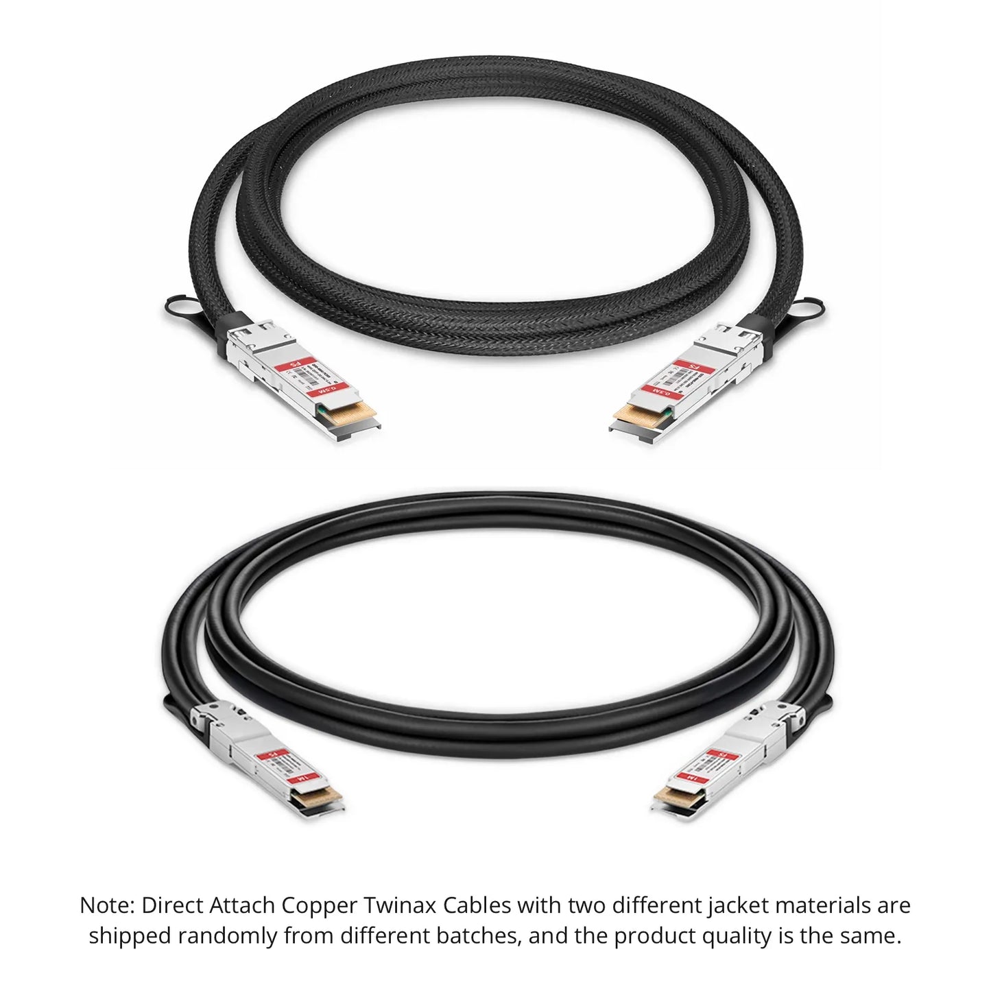 0.5m (2ft) 400G QSFP-DD 8 x 50G PAM4 Passive Direct Attach Copper Twinax Cable for FS Switches