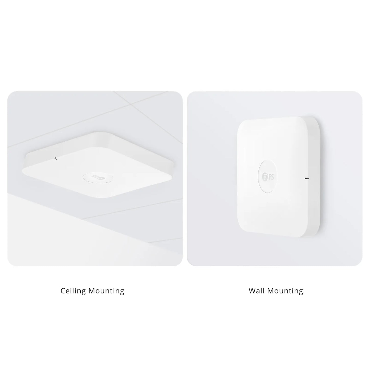 AP-N716, Wi-Fi 7 802.11be 9300 Mbps Indoor Access Point, Seamless Roaming & 2 x 2 MU-MIMO Three Radios, PicOS®, Manageable via AmpCon-Campus (Without PoE Injector)