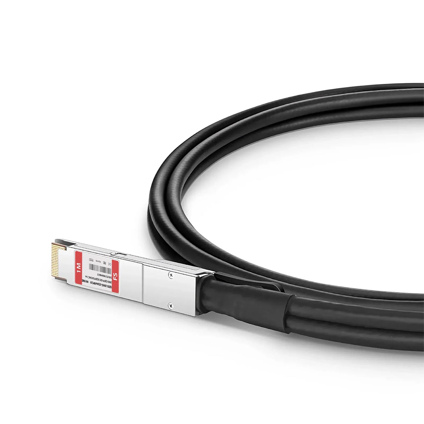 1m (3ft) NVIDIA/Mellanox MCP7H60-C01 Compatible 200G QSFP-DD 8 x 25G NRZ to 2 x 100G QSFP28 4 x 25G NRZ Ethernet Passive Direct Attach Copper Breakout Cable