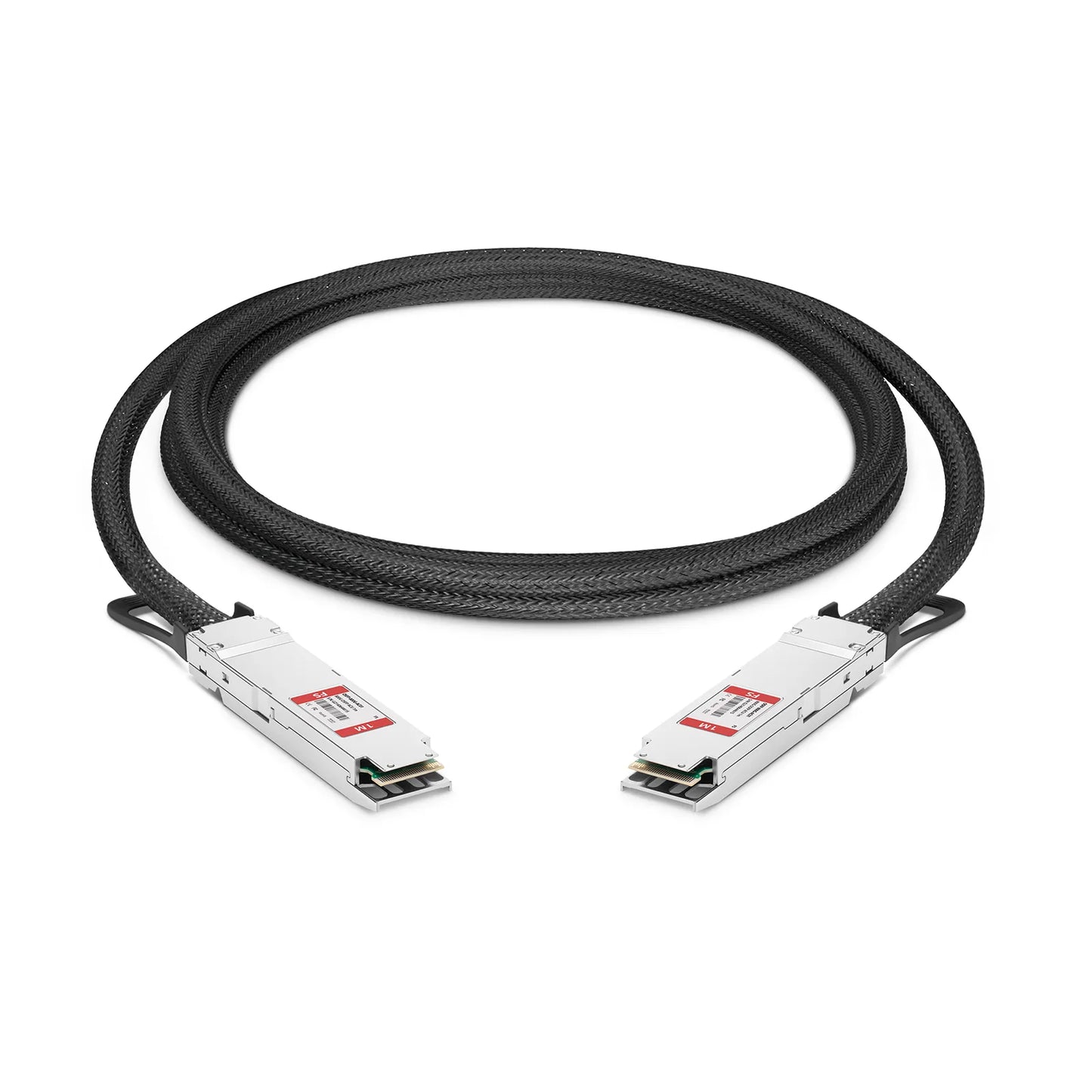 1m (3ft) 800G Twin-port OSFP 8 x 100G PAM4 Finned Top Active Direct Attach Copper Twinax Cable for FS Switches