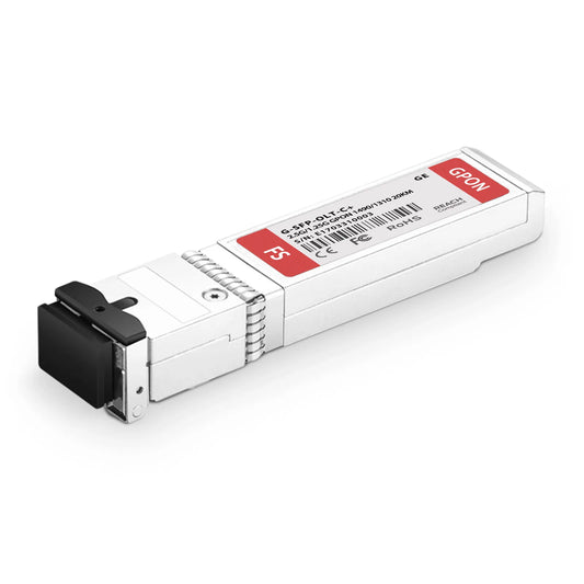 Generic Compatible GPON OLT SFP 1490nm-TX/1310nm-RX 2.488G-TX/1.244G-RX Class C+ 20km DOM Simplex SC/UPC SMF Optical Transceiver Module