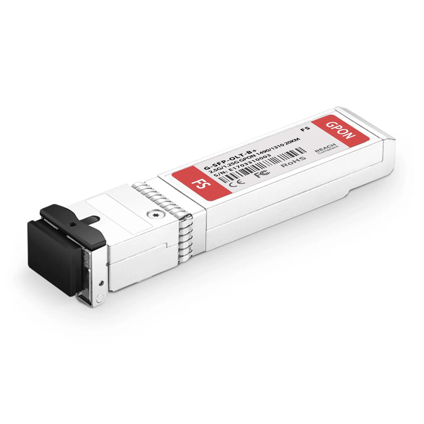 GPON OLT SFP 1490nm-TX/1310nm-RX 2.488G-TX/1.244G-RX Class B+ 20km DOM Simplex SC/UPC SMF Optical Transceiver Module