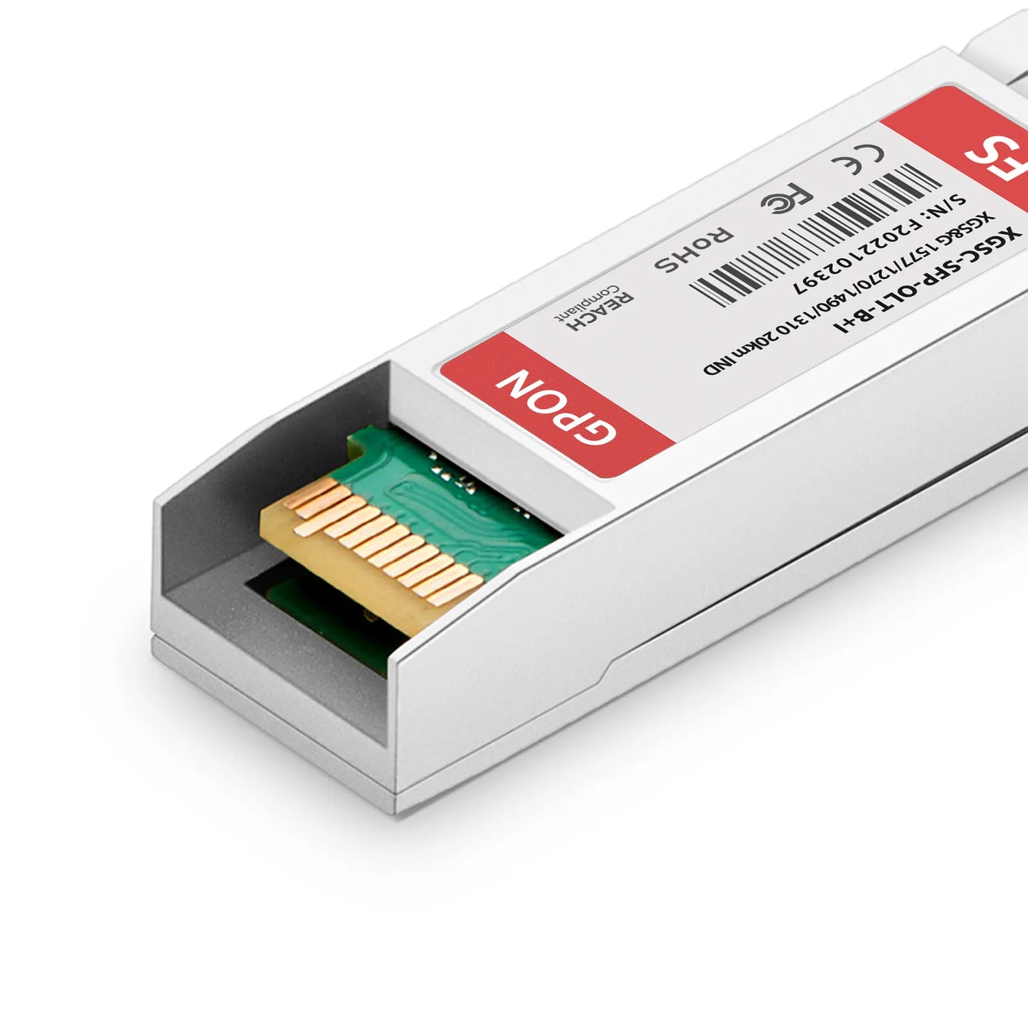 Customized XGS-PON&GPON Combo OLT SFP+ 1577nm-TX/1270nm-RX and 1490nm-TX/1310nm-RX Class B+ 20km DOM Simplex SC/UPC SMF Optical Transceiver Module (Industrial)