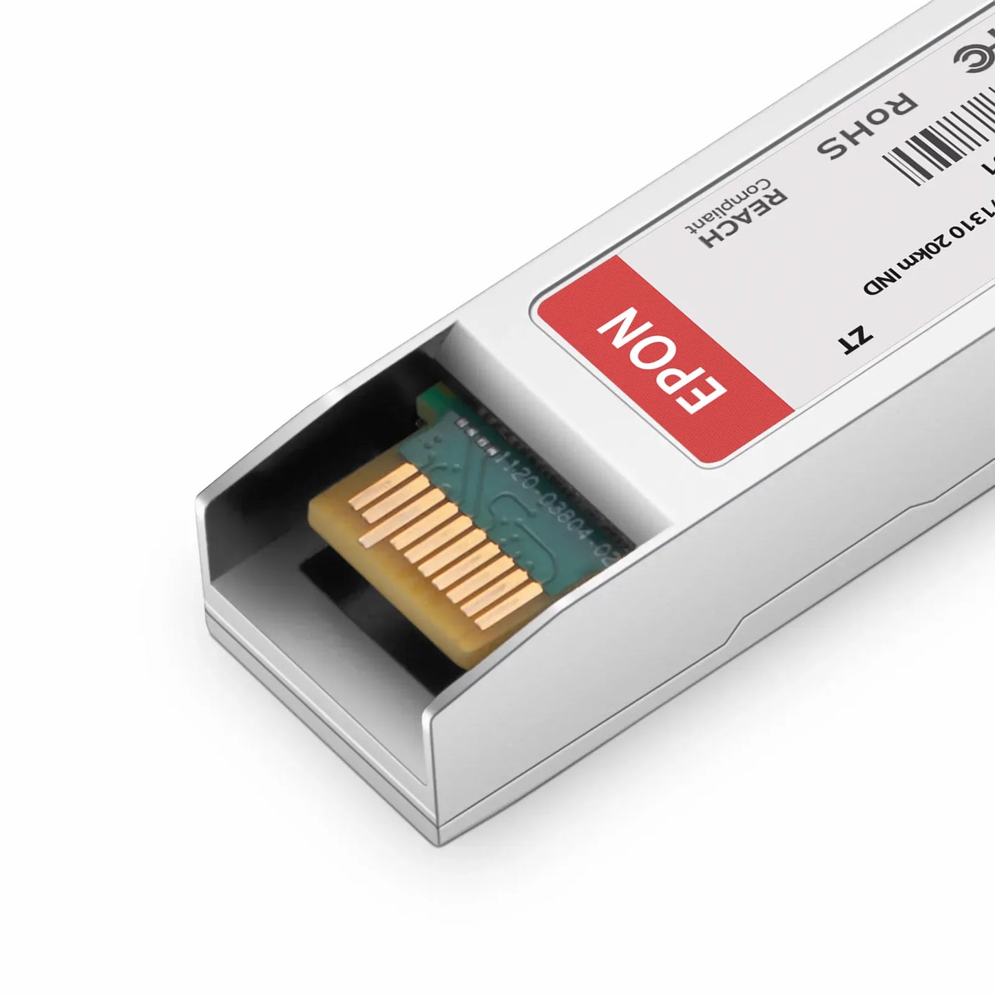 ZTE Compatible 10G EPON OLT SFP+ 1577nm-TX/1270nm-RX and 1490nm-TX/1310nm-RX Class PR30 20km DOM Simplex SC/UPC SMF Optical Transceiver Module (Industrial)