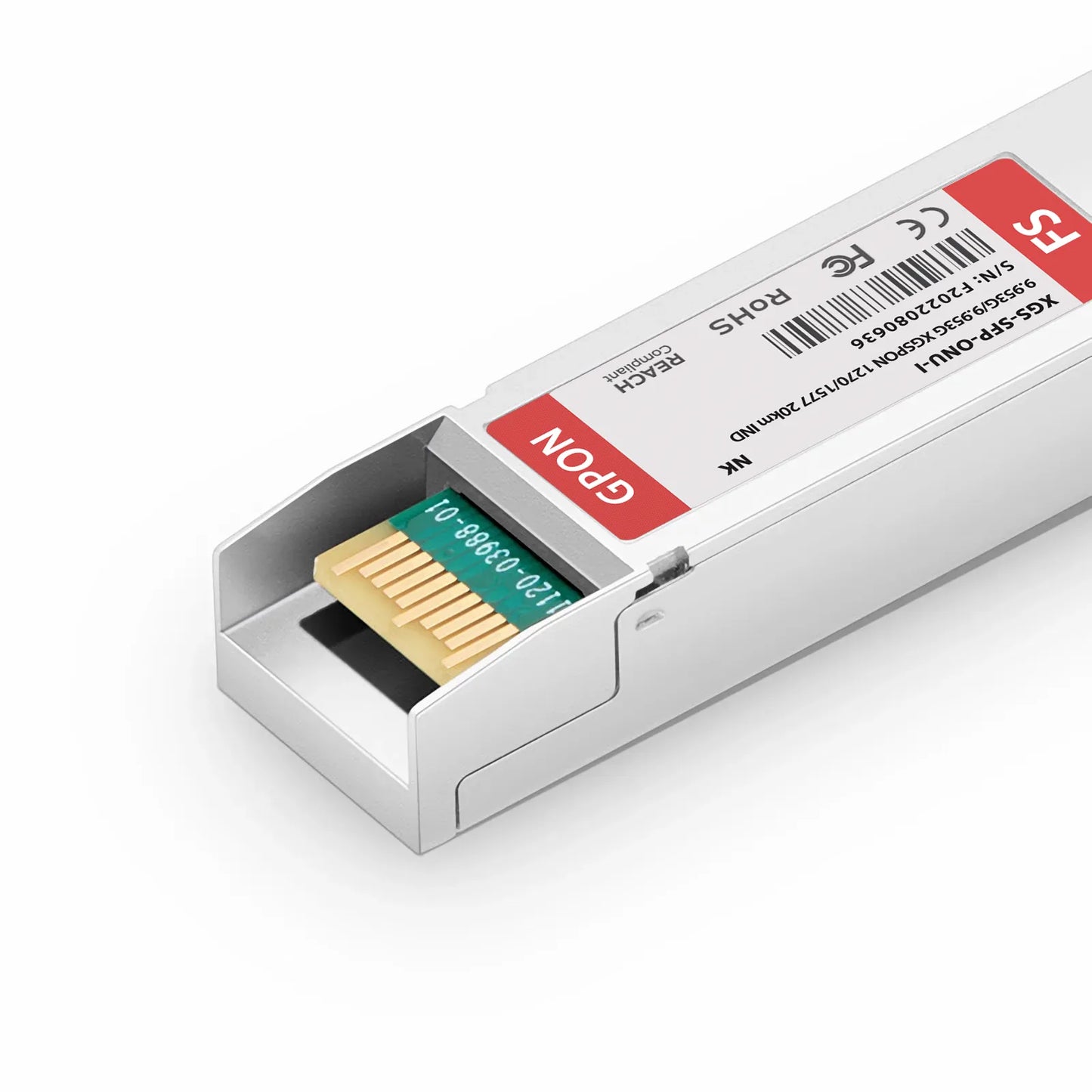 NOKIA 3FE46901AC Compatible XGSPON ONU SFP+ 1270nm-TX/1577nm-RX 9.953G-TX/9.953G-RX Class N1/N2/E1 20km DOM Simplex SC/APC SMF Optical Transceiver Module (Industrial)