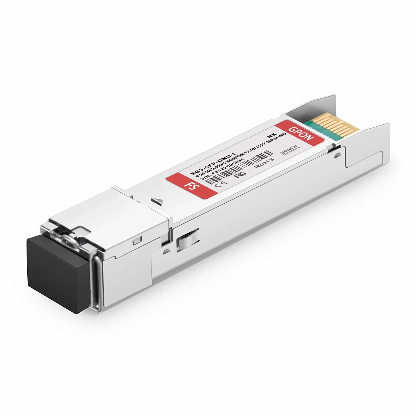 NOKIA 3FE46901AC Compatible XGSPON ONU SFP+ 1270nm-TX/1577nm-RX 9.953G-TX/9.953G-RX Class N1/N2/E1 20km DOM Simplex SC/APC SMF Optical Transceiver Module (Industrial)