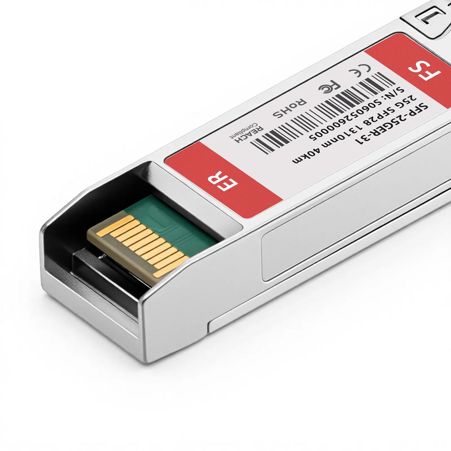 Cisco Compatible 25GBASE-ER SFP28 1310nm 40km DOM Duplex LC/UPC SMF Optical Transceiver Module