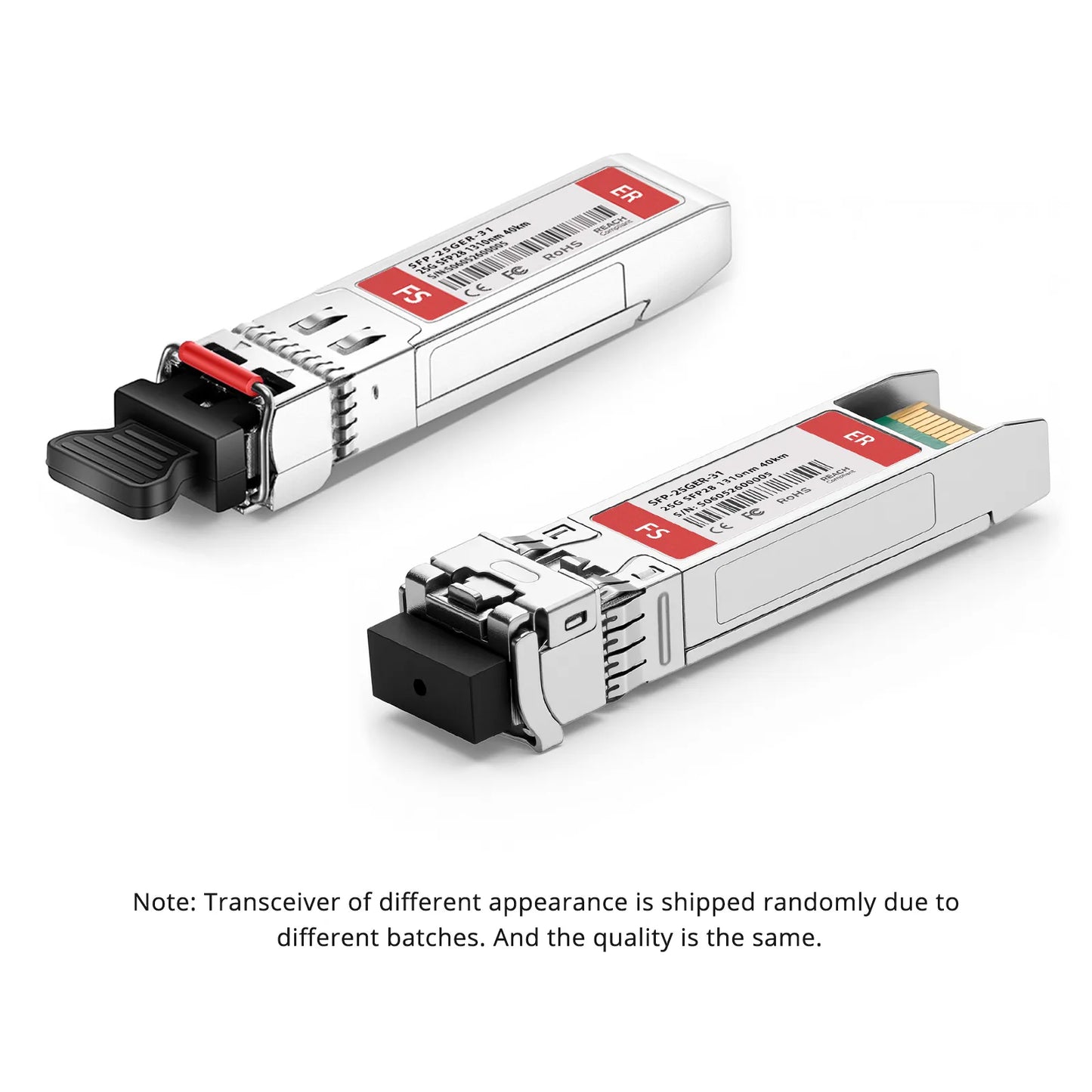 Cisco Compatible 25GBASE-ER SFP28 1310nm 40km DOM Duplex LC/UPC SMF Optical Transceiver Module
