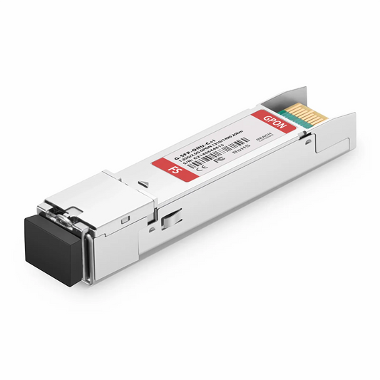 Customized GPON ONU SFP 1310nm-TX/1490nm-RX 1.244G-TX/2.488G-RX Class C+ 20km DOM Simplex SC/APC SMF Optical Transceiver Module (Industrial)