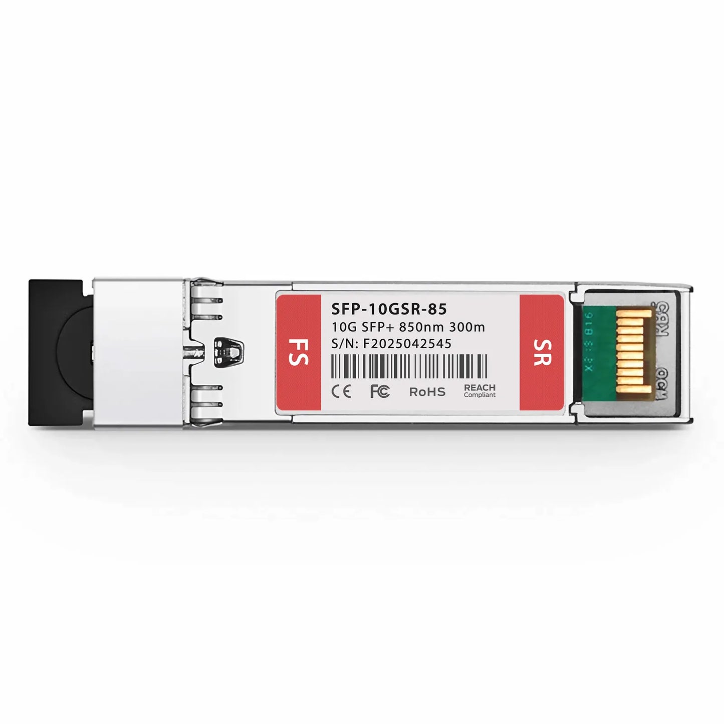 Cisco SFP-10G-SR Compatible 10GBASE-SR SFP+ 850nm 300m DOM Duplex LC/UPC MMF Optical Transceiver Module