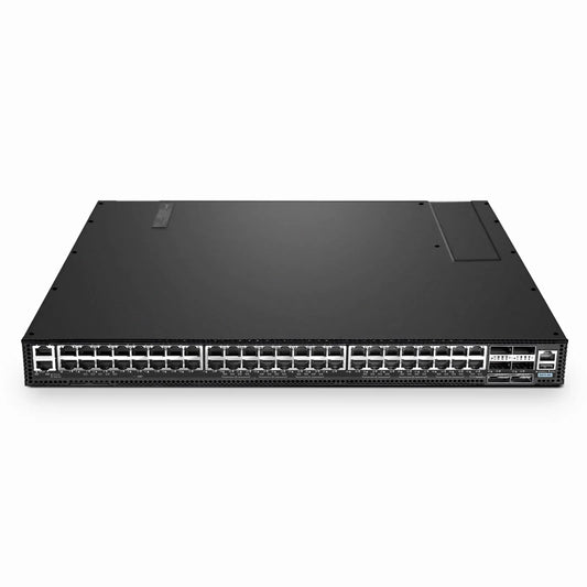 S5570-48X, 48-Port Ethernet L3 Switch, 48 x 10G RJ45, with 6 x 100G QSFP28 Uplinks, PicOS®, Broadcom Trident 3 Chip