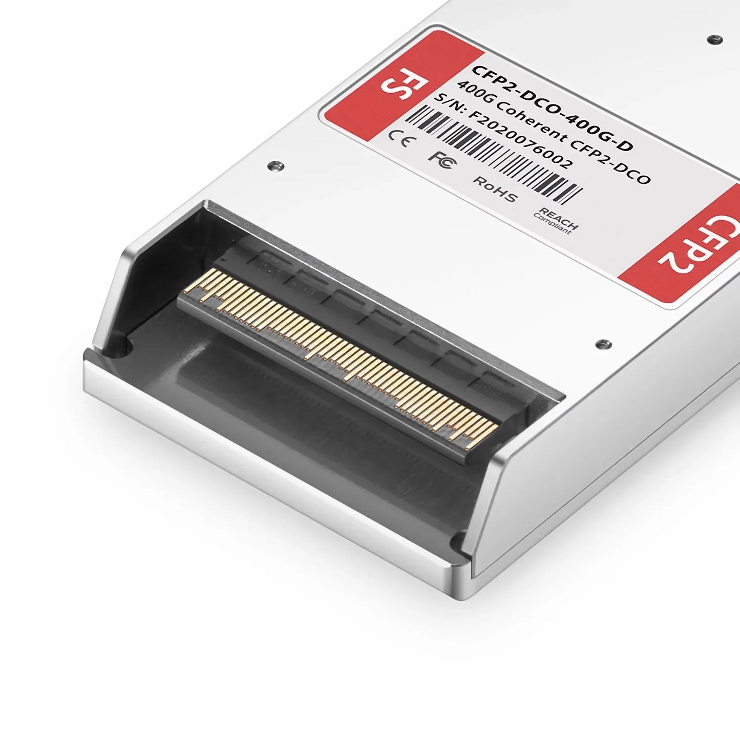 400G DWDM Tunable CFP2 DCO 80km DOM Duplex LC/UPC SMF Coherent Optical Module, Used with D7000 Series