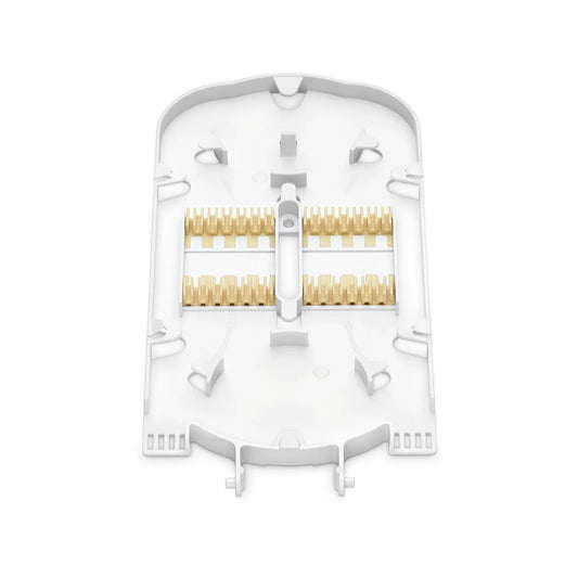 24 Fibers Fusion Splice Tray for Heat-Shrink Fusion Splices, 0.39" x 4.33" x 9.21", Suitable for FS-S007R-1O4R-6-24F, FS-S007R-1O4R-10-24F, FS-S007-1O6R-12-24F
