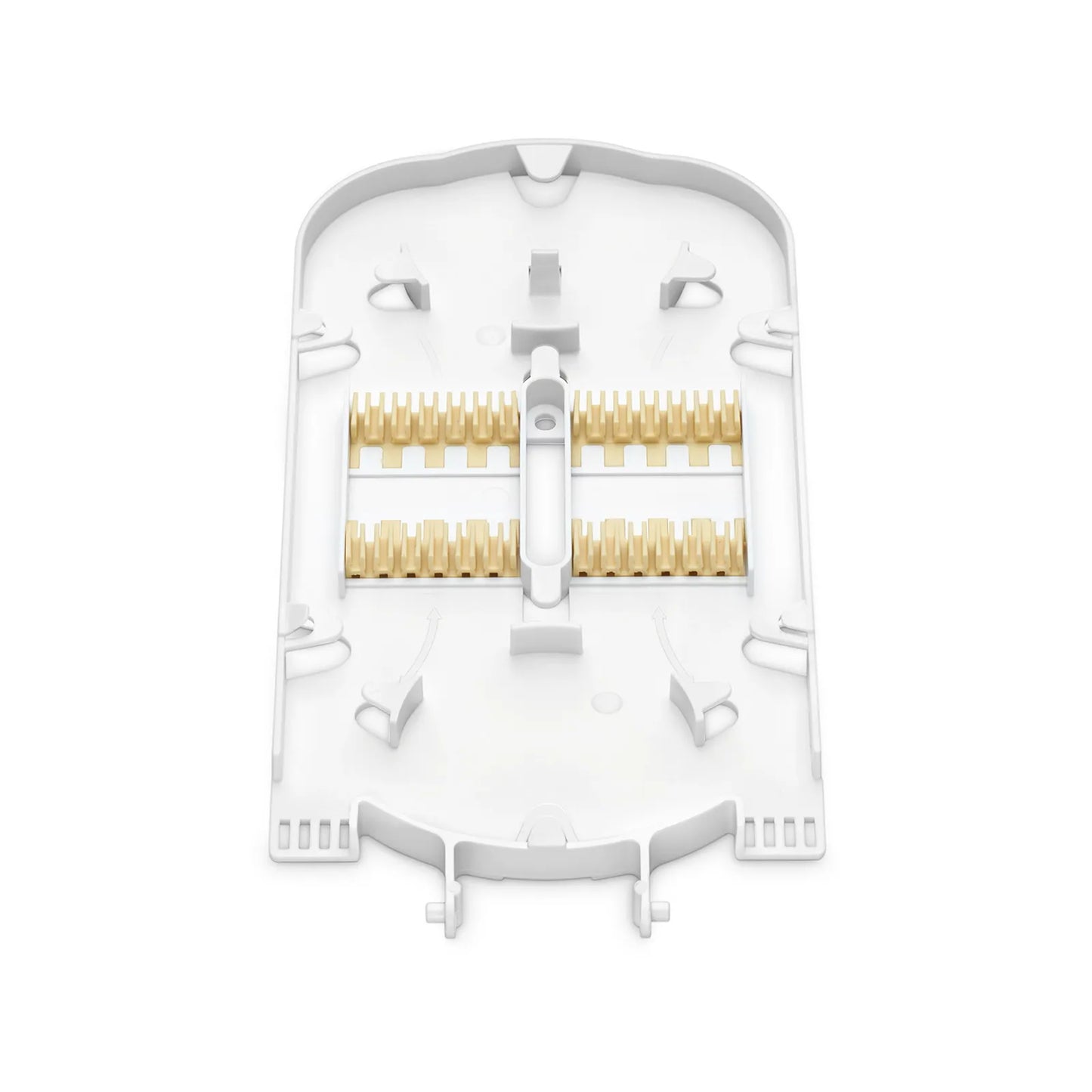 24 Fibers Fusion Splice Tray for Heat-Shrink Fusion Splices, 0.39" x 4.33" x 9.21", Suitable for FS-S007R-1O4R-6-24F, FS-S007R-1O4R-10-24F, FS-S007-1O6R-12-24F