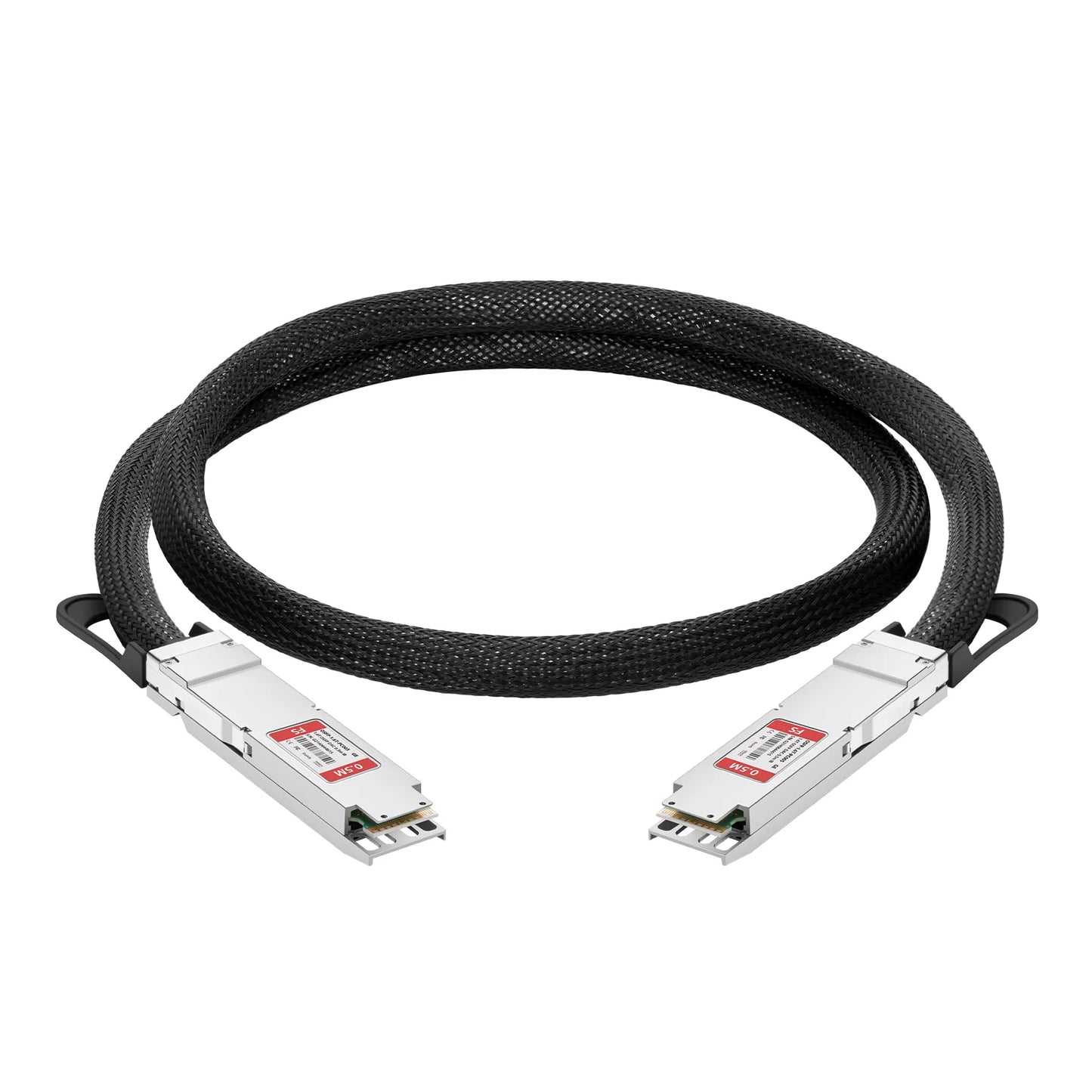 0.5m (2ft) Generic Compatible 1.6T OSFP224 8 x 200G PAM4 Closed Finned Top Passive Direct Attach Copper Twinax Cable