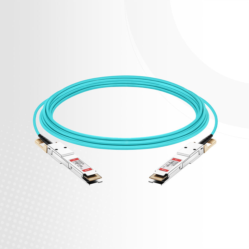 100m (328ft) Dell AOC-Q56DD-400G-100M Compatible 400G QSFP-DD 8 x 50G PAM4 Active Optical Cable