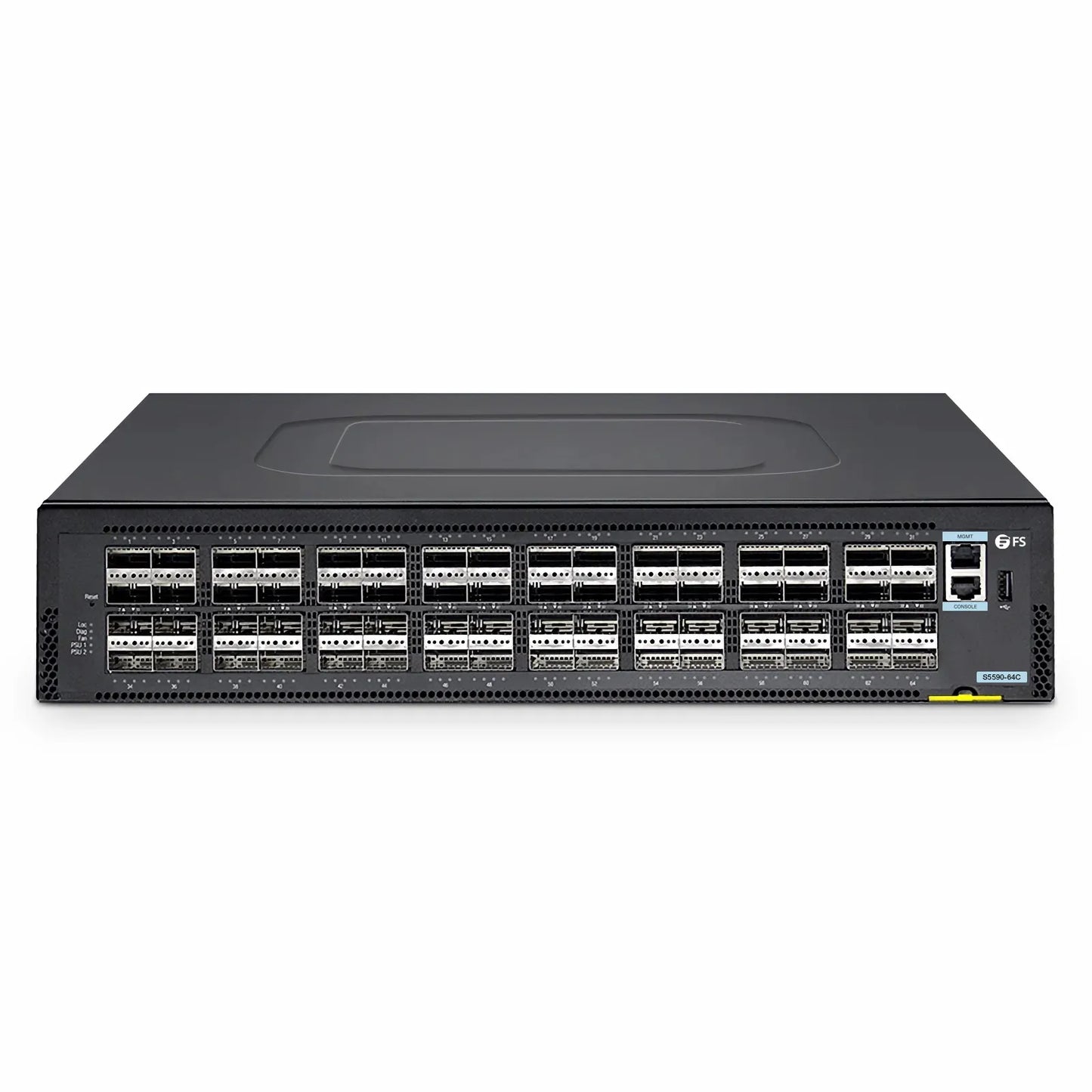 S5590-64C, 64-Port Ethernet L3 Switch , 64 x 100Gb QSFP28, PicOS®, Broadcom Tomahawk 2 Chip