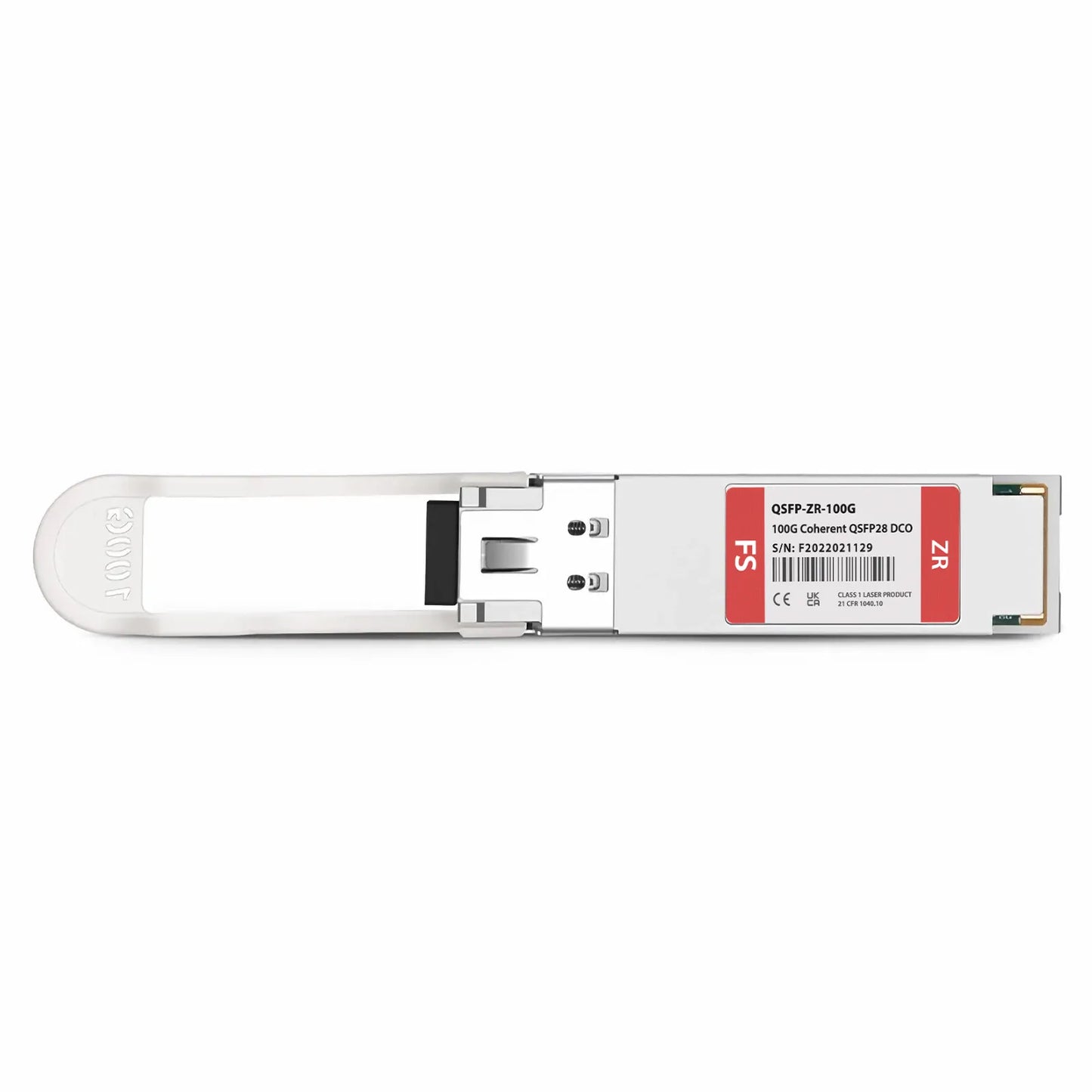 Cisco Compatible QSFP28 DCO 100G DWDM C-band Tunable Coherent 80km DOM Duplex LC/UPC SMF Optical Transceiver Module for Transmission