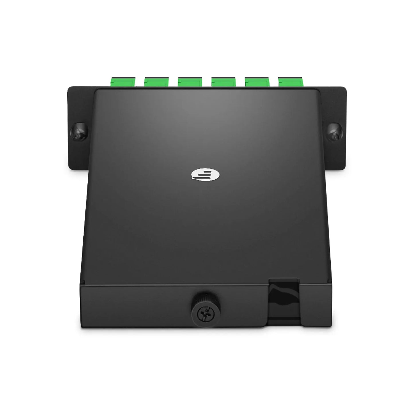 FHD™ SC Splice Cassette with Pigtails, 12 Fibers OS2 Single Mode, 6 x SC APC Duplex (Green), 0.3dB Max.