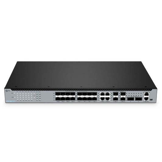 OLT3611-16GP2Q, Layer 3 Feature 16-Port GPON OLT with 4 × Gigabit RJ45, 4 × 10G SFP+ and 2 × 40G QSFP+ Uplink Ports, AC/DC Power Supply