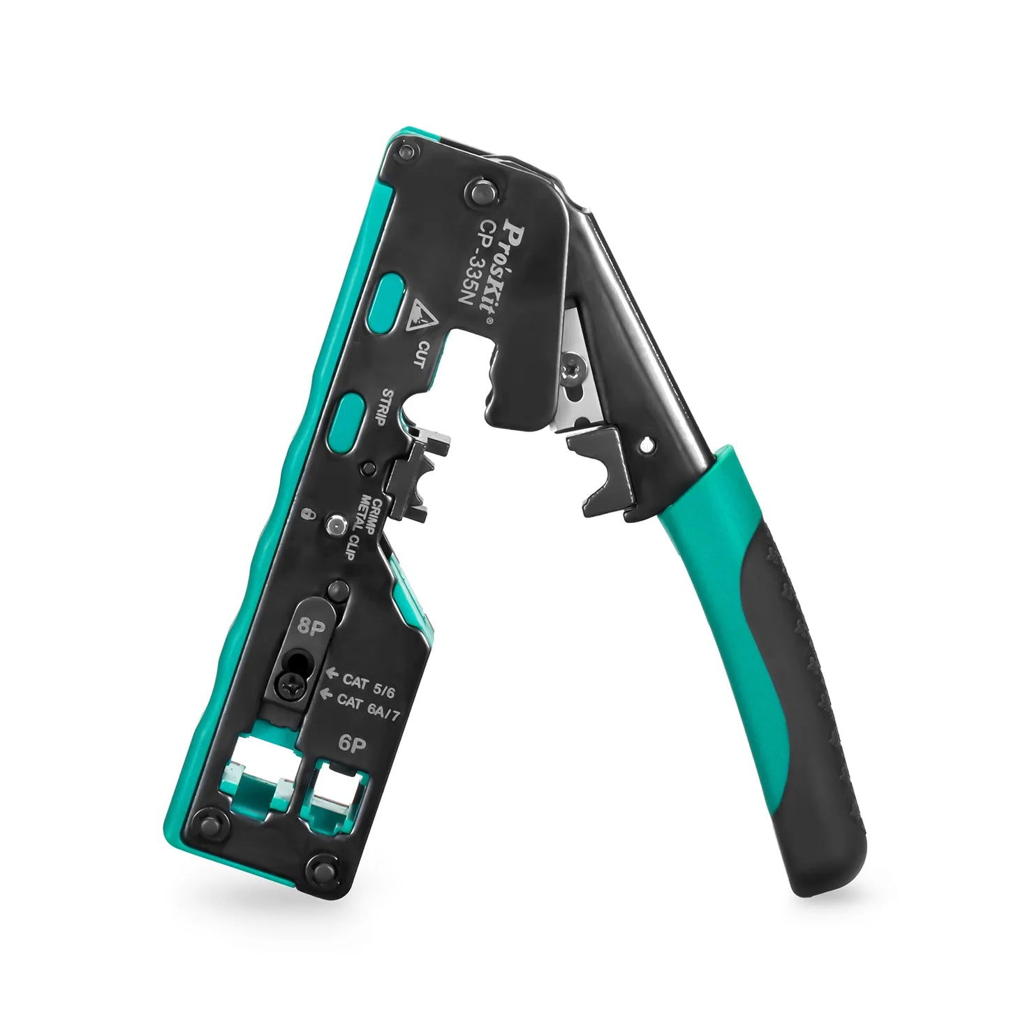 Pro'sKit® 7-in-1 Network Installation Tool Kit with Cable Tester, Crimper, Wire Stripper in Carrying Case