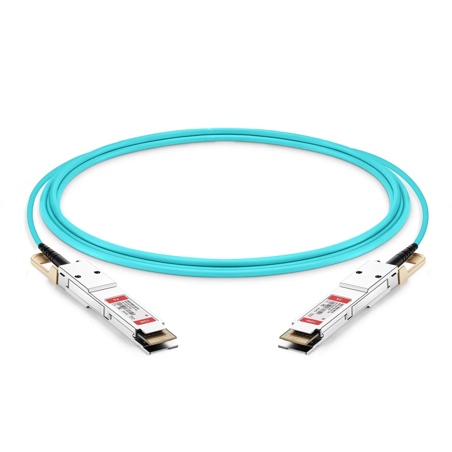 10m (33ft) Dell AOC-Q56DD-400G-10M Compatible 400G QSFP-DD 8 x 50G PAM4 Active Optical Cable